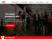 Tablet Screenshot of liveondemand.com